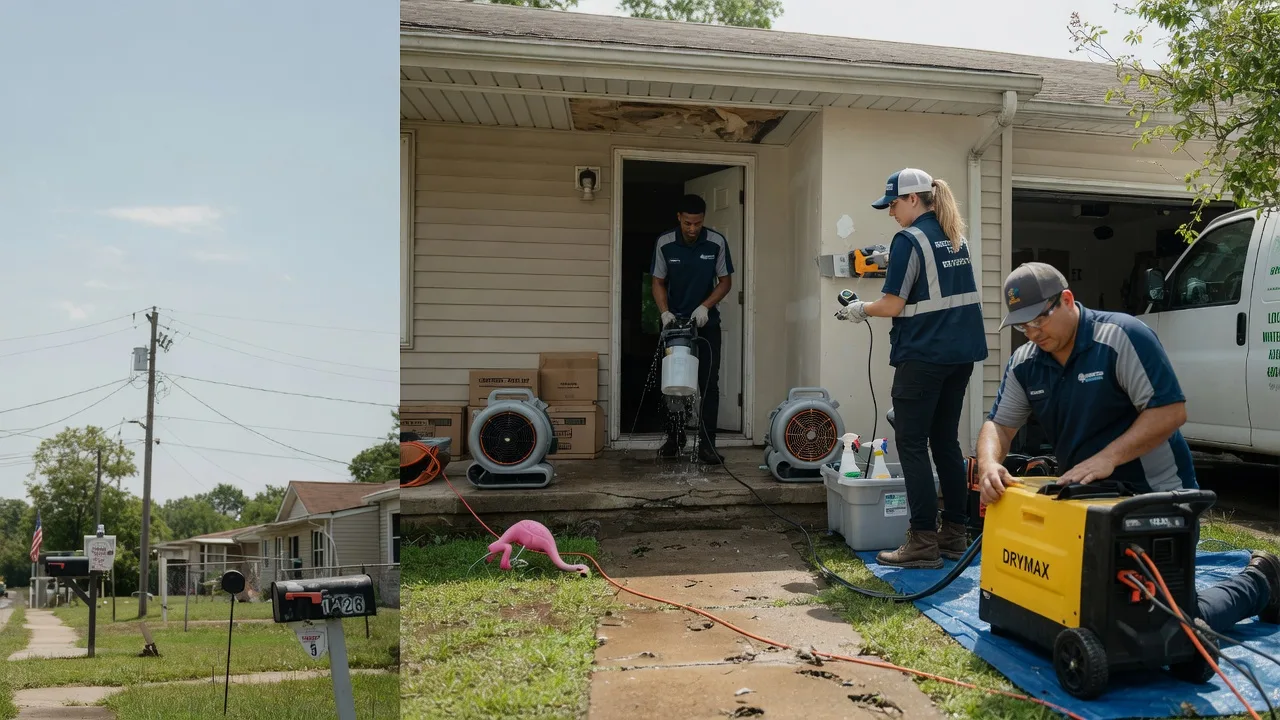 Storm Damage Water Removal in Glenwood, MO near me